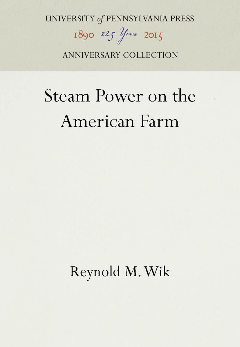 Book cover image for Steam Power on the American Farm ISBN: 9781512808469