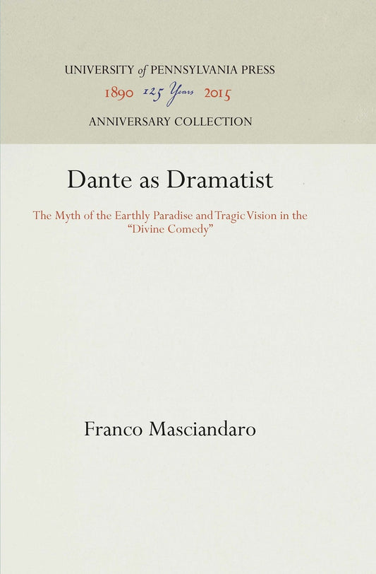 Dante as Dramatist