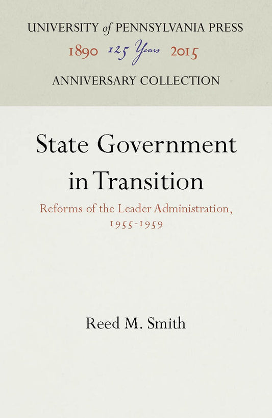 State Government in Transition