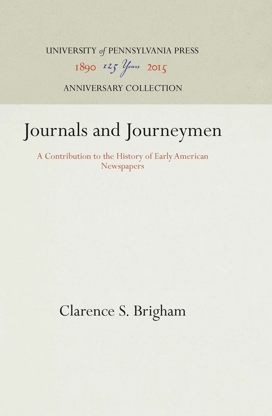 Journals and Journeymen