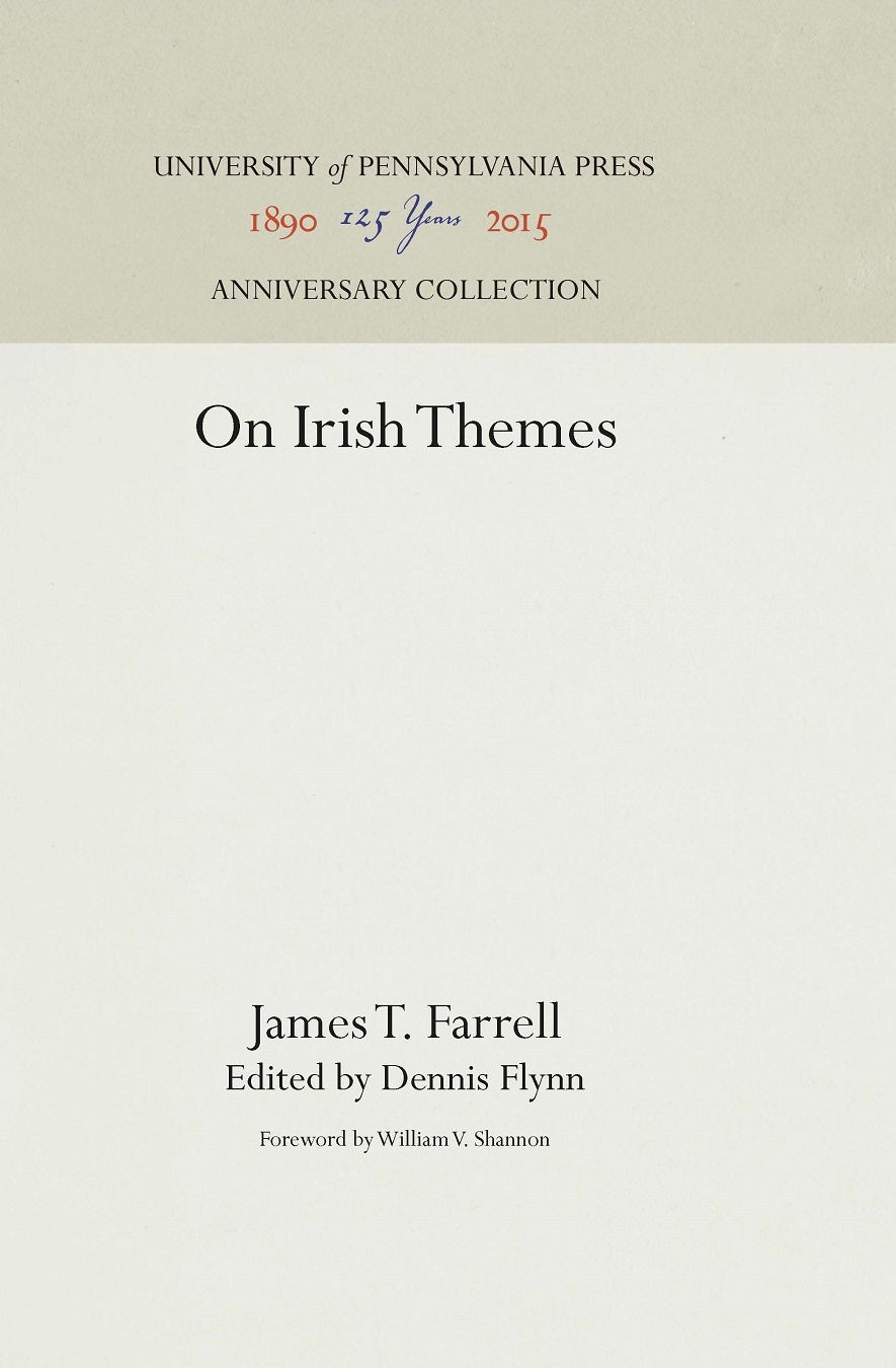 Book cover image for On Irish Themes ISBN: 9781512815788
