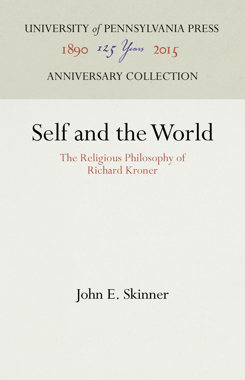 Book cover image for Self and the World ISBN: 9781512818741