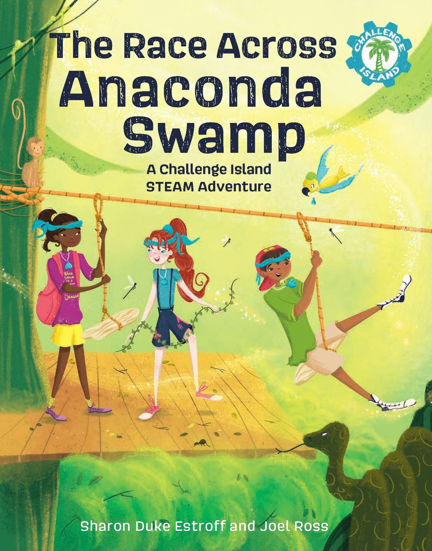 Book cover image for The Race Across Anaconda Swamp ISBN: 9781513128702