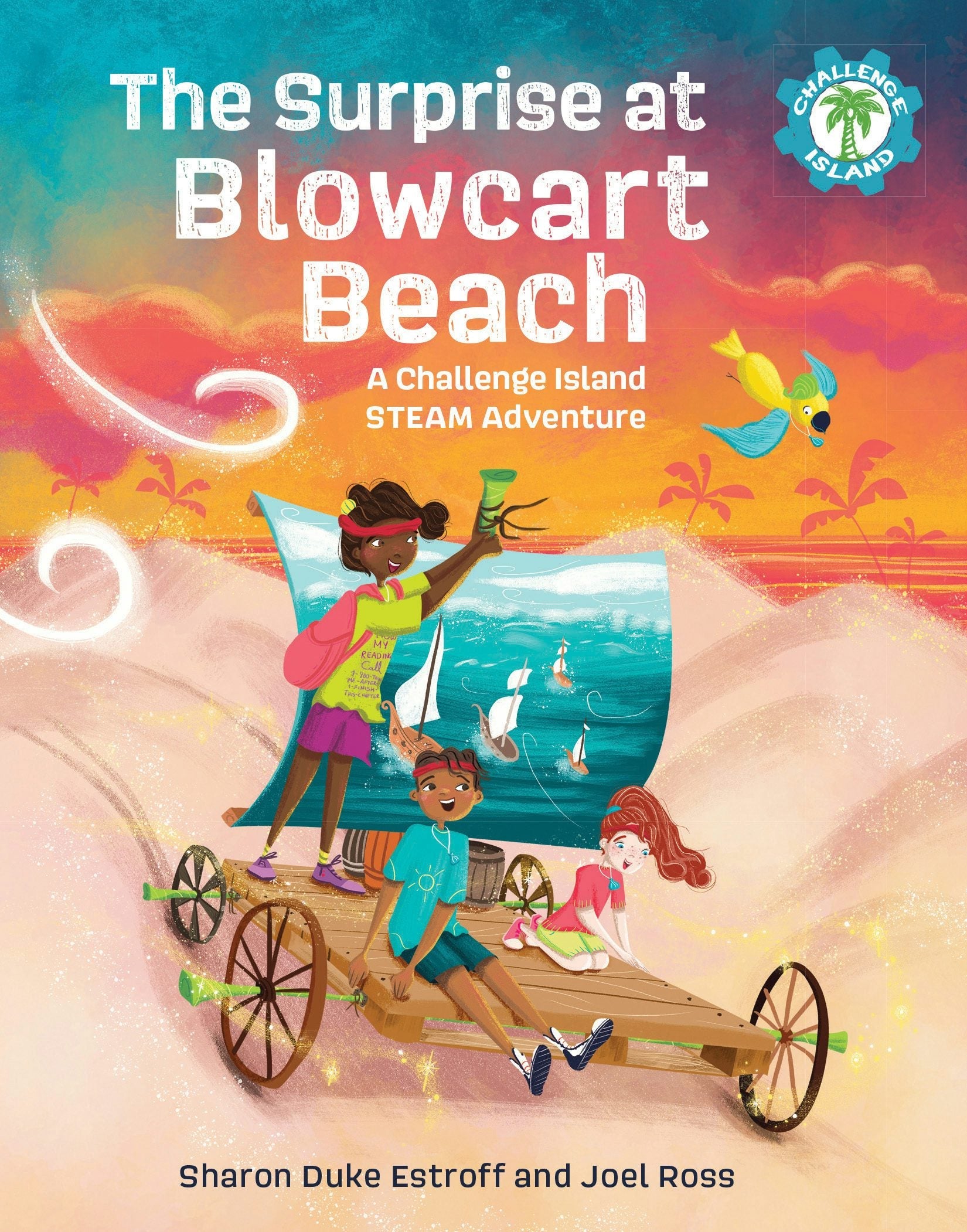Book cover image for The Surprise at Blowcart Beach ISBN: 9781513134956