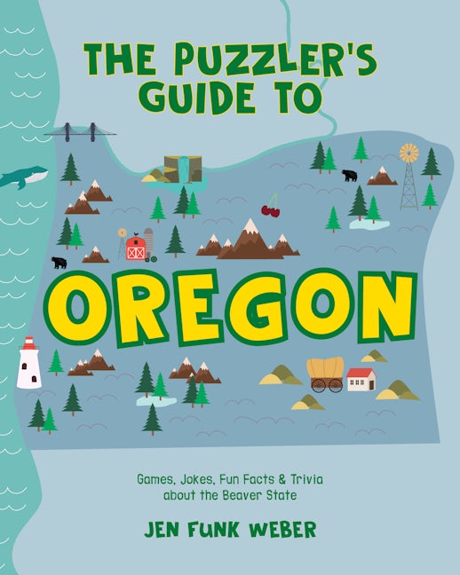 Book cover image for The Puzzler's Guide to Oregon ISBN: 9781513141794