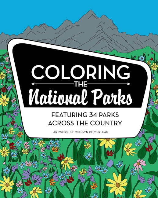Book cover image for Coloring the National Parks ISBN: 9781513261942
