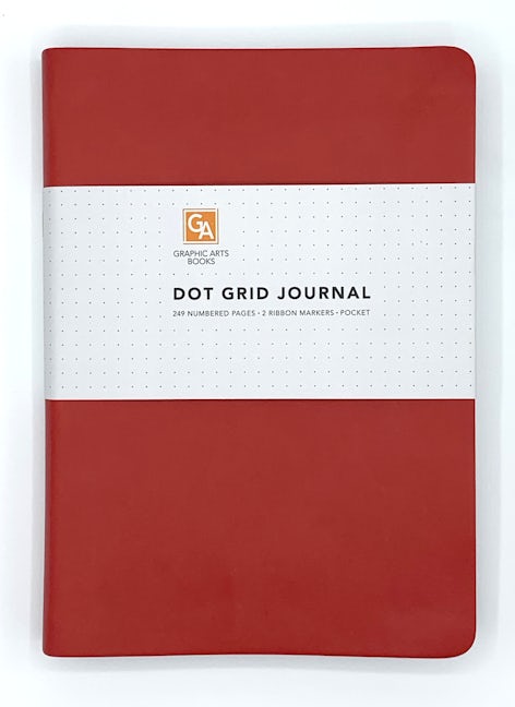 Book cover image for Dot Grid Journal - Ruby ISBN: 9781513263106