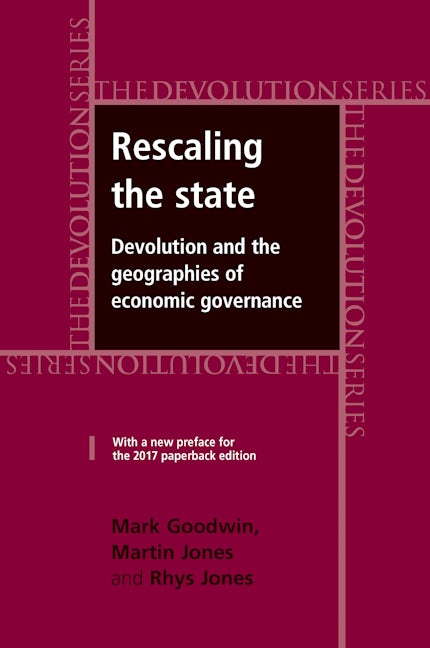 Book cover image for Rescaling the state ISBN: 9781526116994