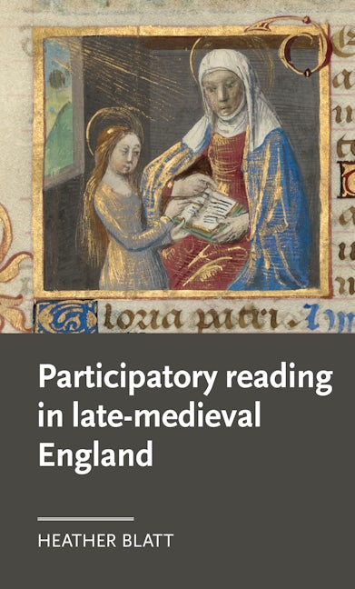 Book cover image for Participatory reading in late-medieval England ISBN: 9781526117991