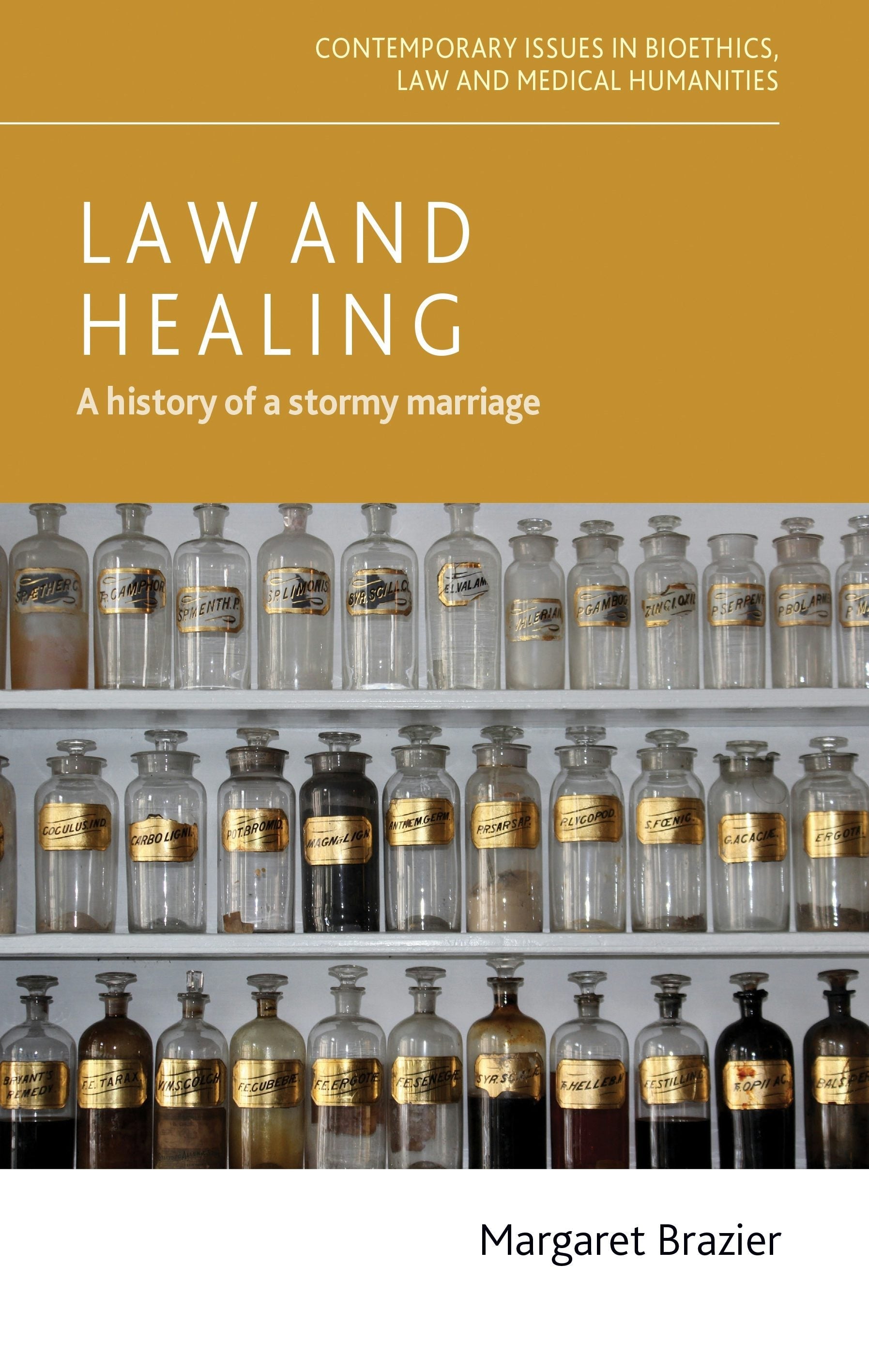 Cover image for Law and healing ISBN 9781526195876