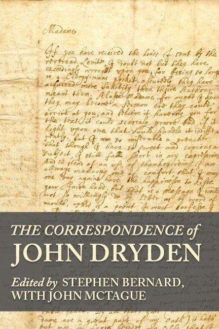 Book cover image for The correspondence of John Dryden ISBN: 9781526136367