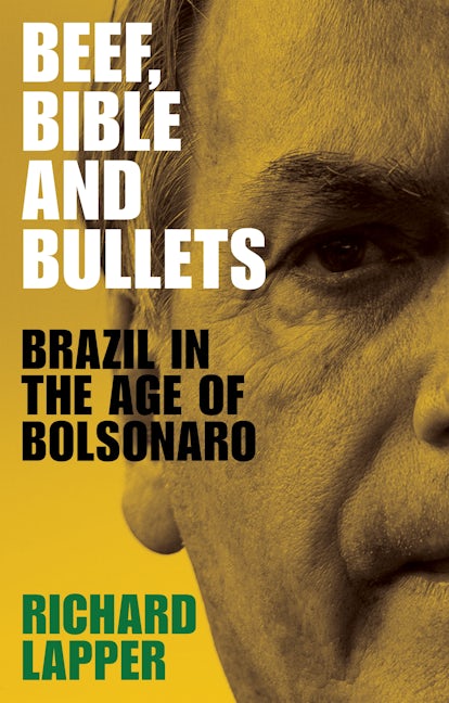 Book cover image for Beef, Bible and bullets ISBN: 9781526149015