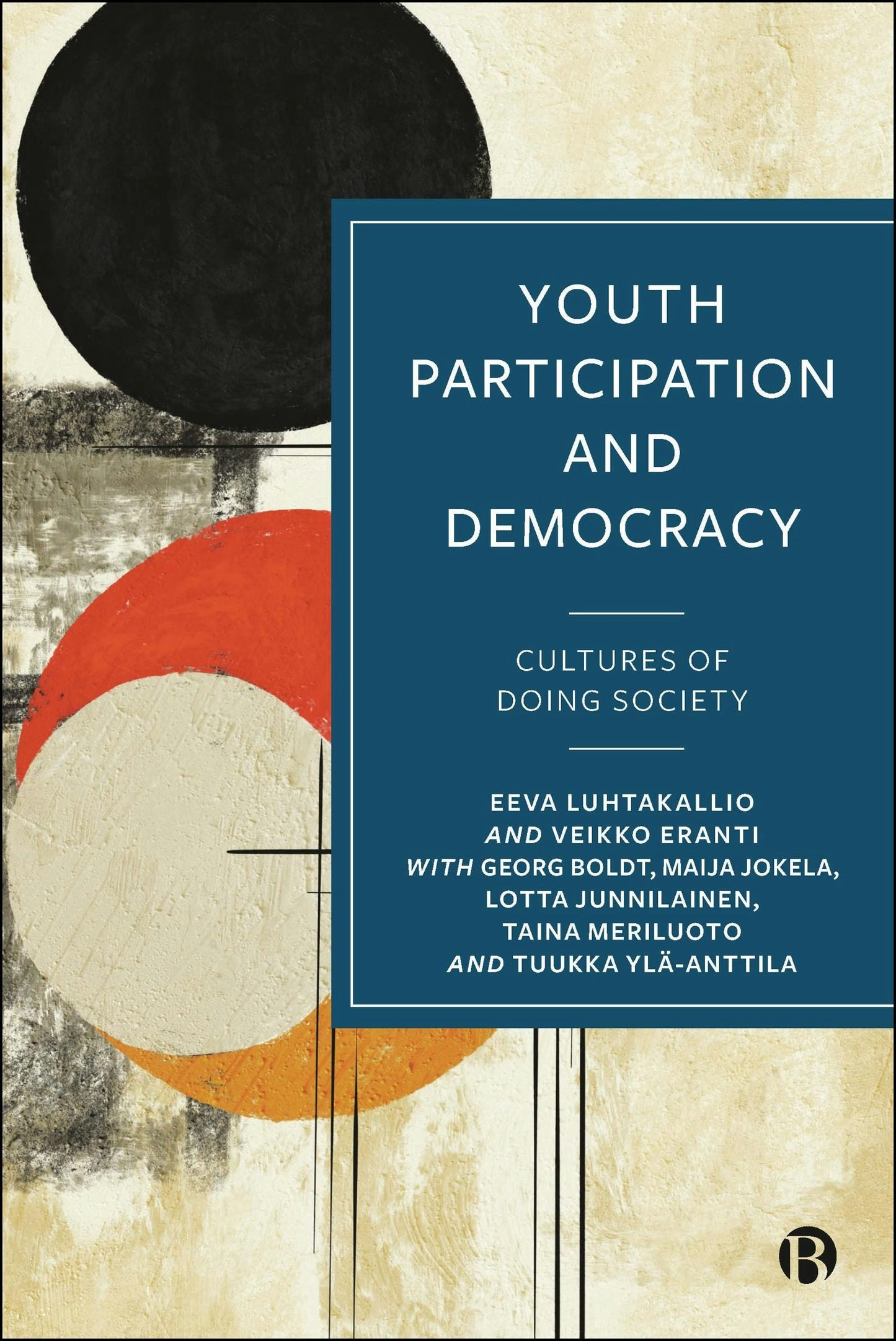 Book cover image for Youth Participation and Democracy ISBN: 9781529239324