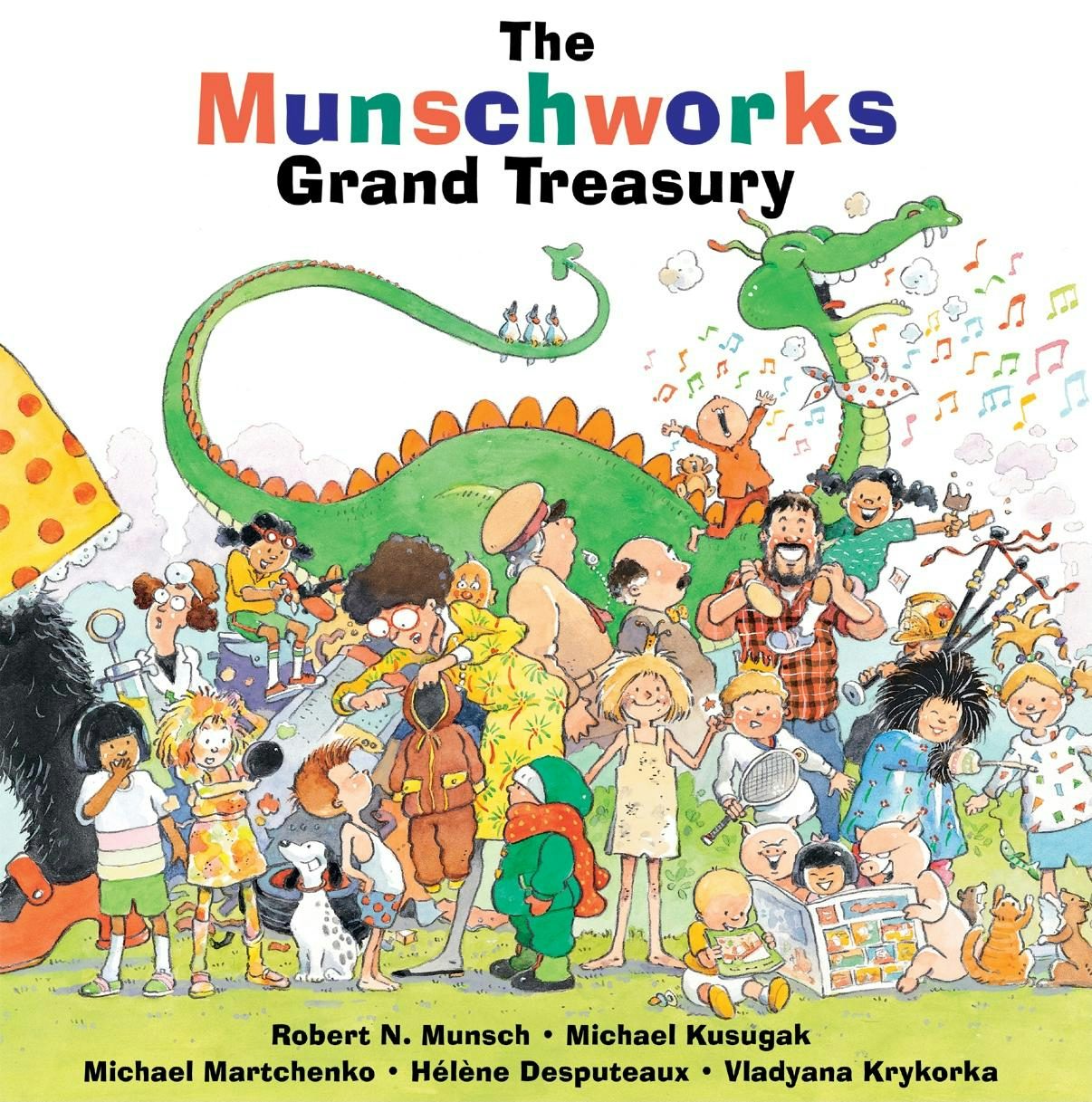 Book cover image for The Munschworks Grand Treasury ISBN: 9781550376852