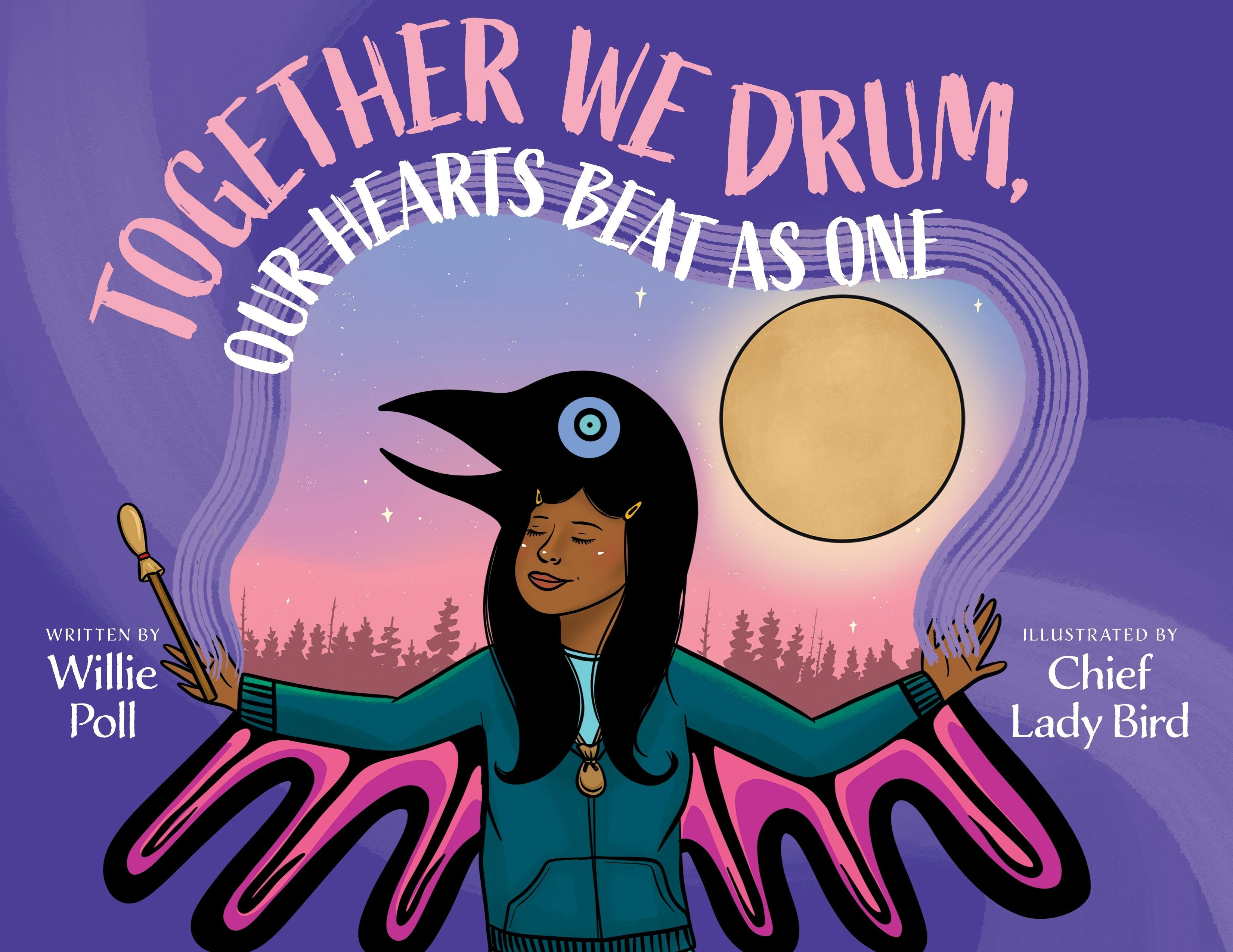 Book cover image for Together We Drum, Our Hearts Beat as One ISBN: 9781551528892