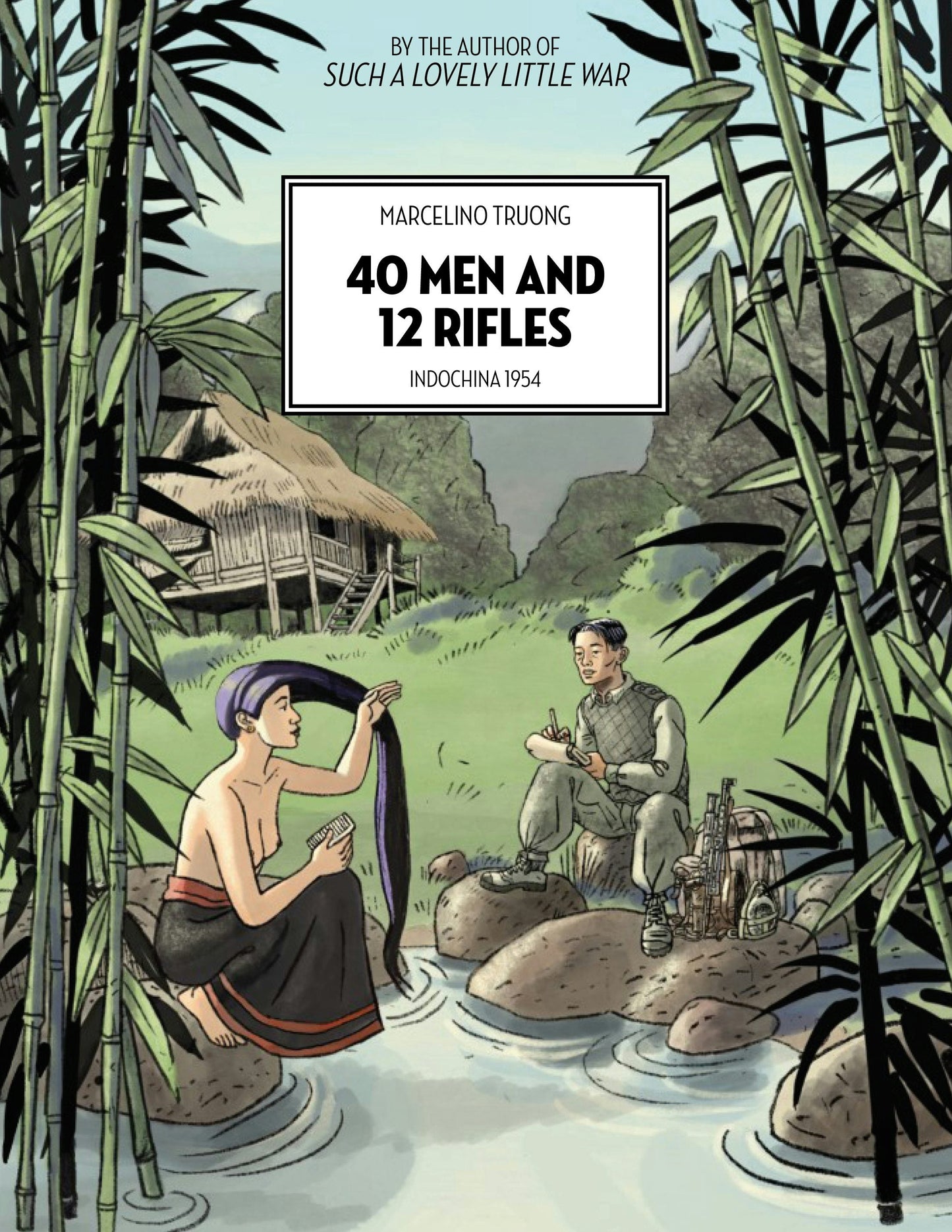 Book cover image for 40 Men and 12 Rifles ISBN: 9781551529233
