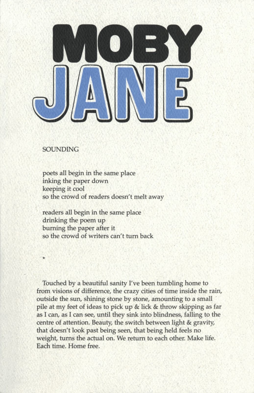 Book cover image for Moby Jane ISBN: 9781552451410