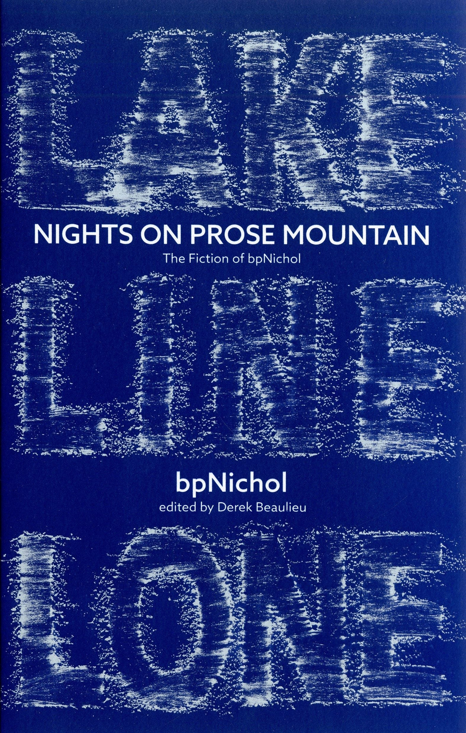 Book cover image for Nights on Prose Mountain ISBN: 9781552453742