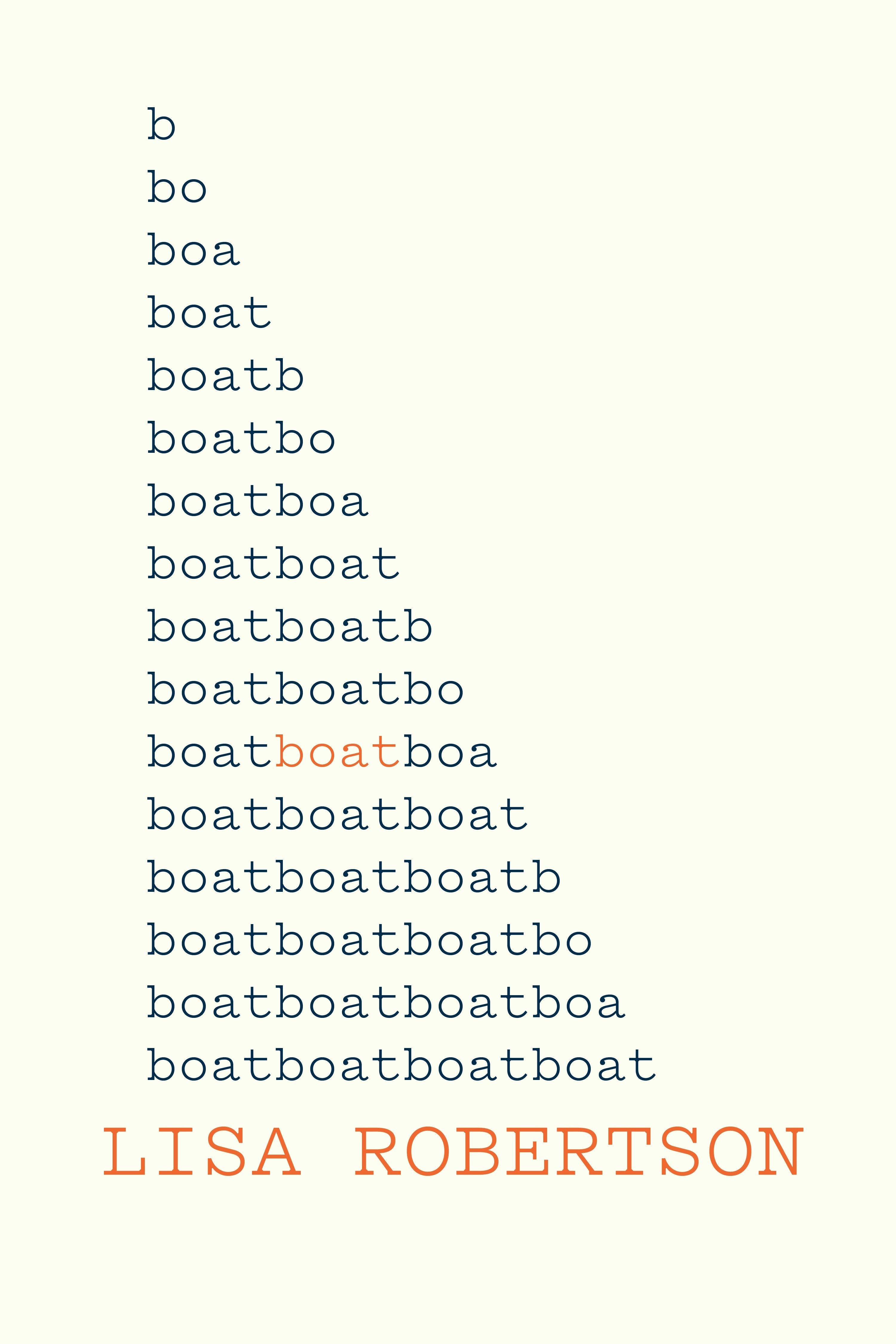 Book cover image for Boat ISBN: 9781552454404