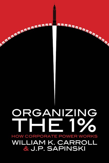 Book cover image for Organizing the 1% ISBN: 9781552668900