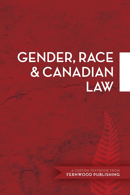 Book cover image for Gender, Race & Canadian Law ISBN: 9781552669181