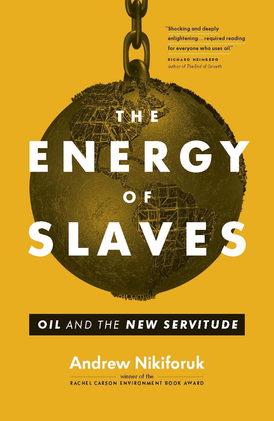 Book cover image for The Energy of Slaves ISBN: 9781553659785