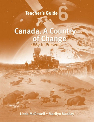 Cover image for Canada, A Country of Change: Teacher's Guide, isbn: 9781553791997