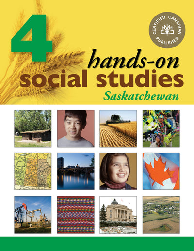Cover image for Hands-On Social Studies for Saskatchewan, Grade 4, isbn: 9781553793779