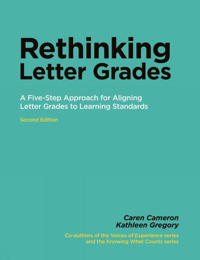Cover image for Rethinking Letter Grades, isbn: 9781553795377