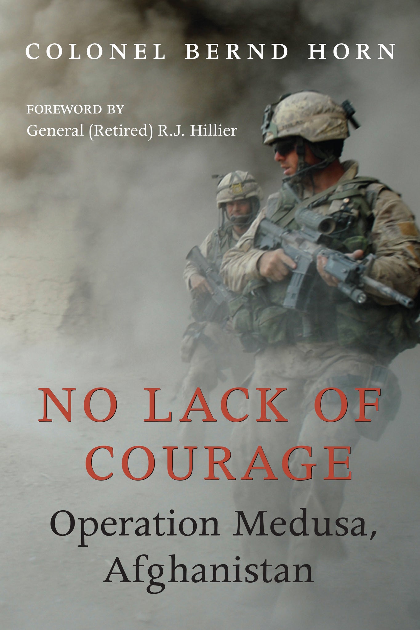 Cover image for No Lack of Courage ISBN 9781554887668