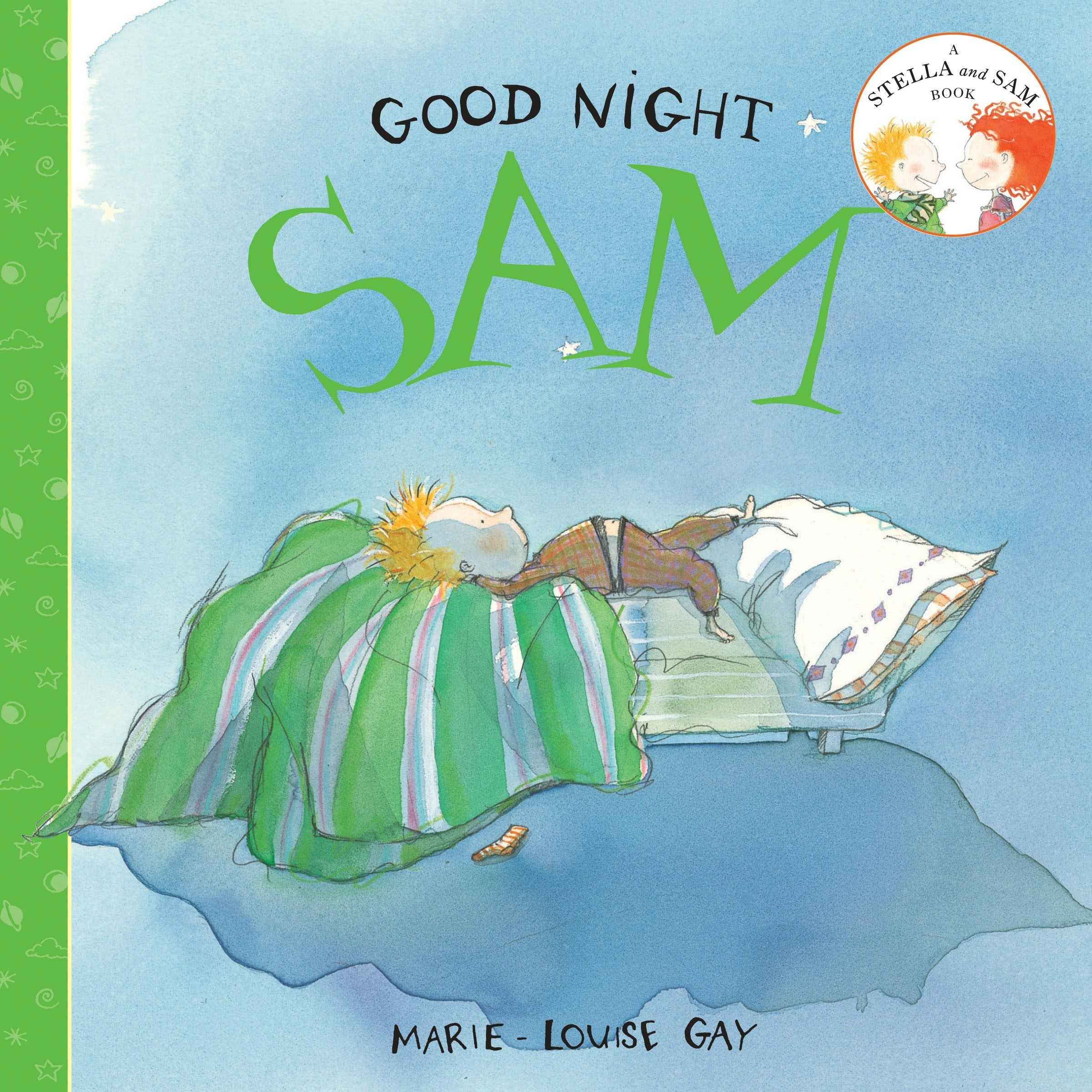Book cover image for Good Night, Sam ISBN: 9781554981168