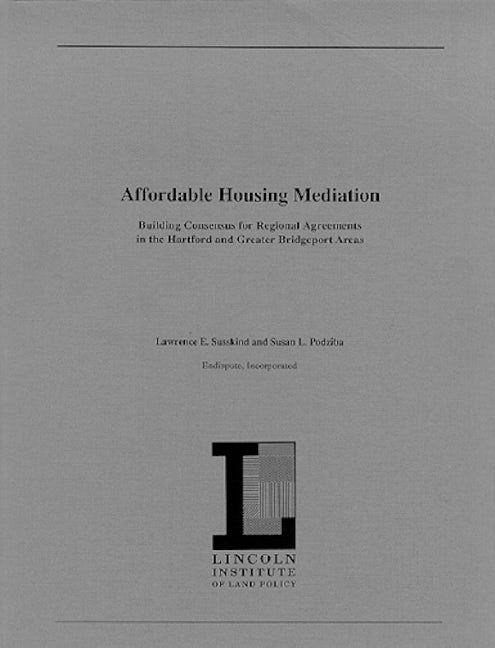 Book cover image for Affordable Housing Mediation ISBN: 9781558441132