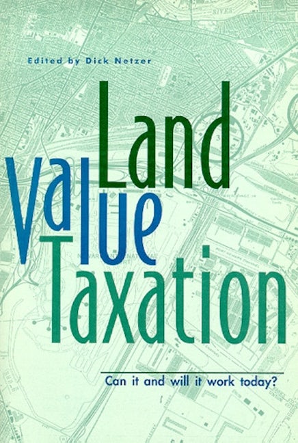 Book cover image for Land Value Taxation ISBN: 9781558441330