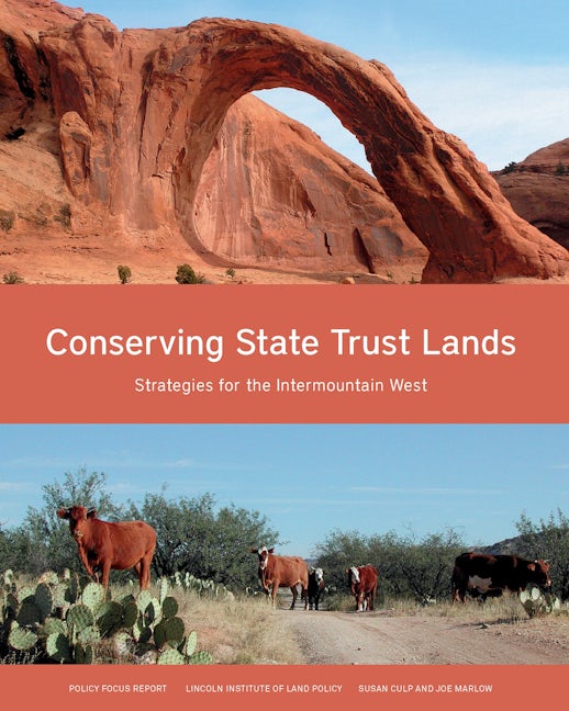 Book cover image for Conserving State Trust Lands ISBN: 9781558443037