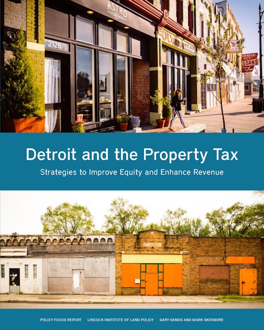 Book cover image for Detroit and the Property Tax ISBN: 9781558443419