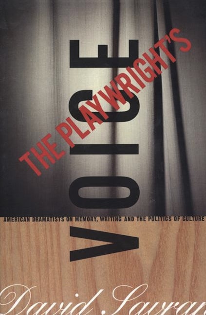 Book cover image for The Playwright's Voice ISBN: 9781559361637
