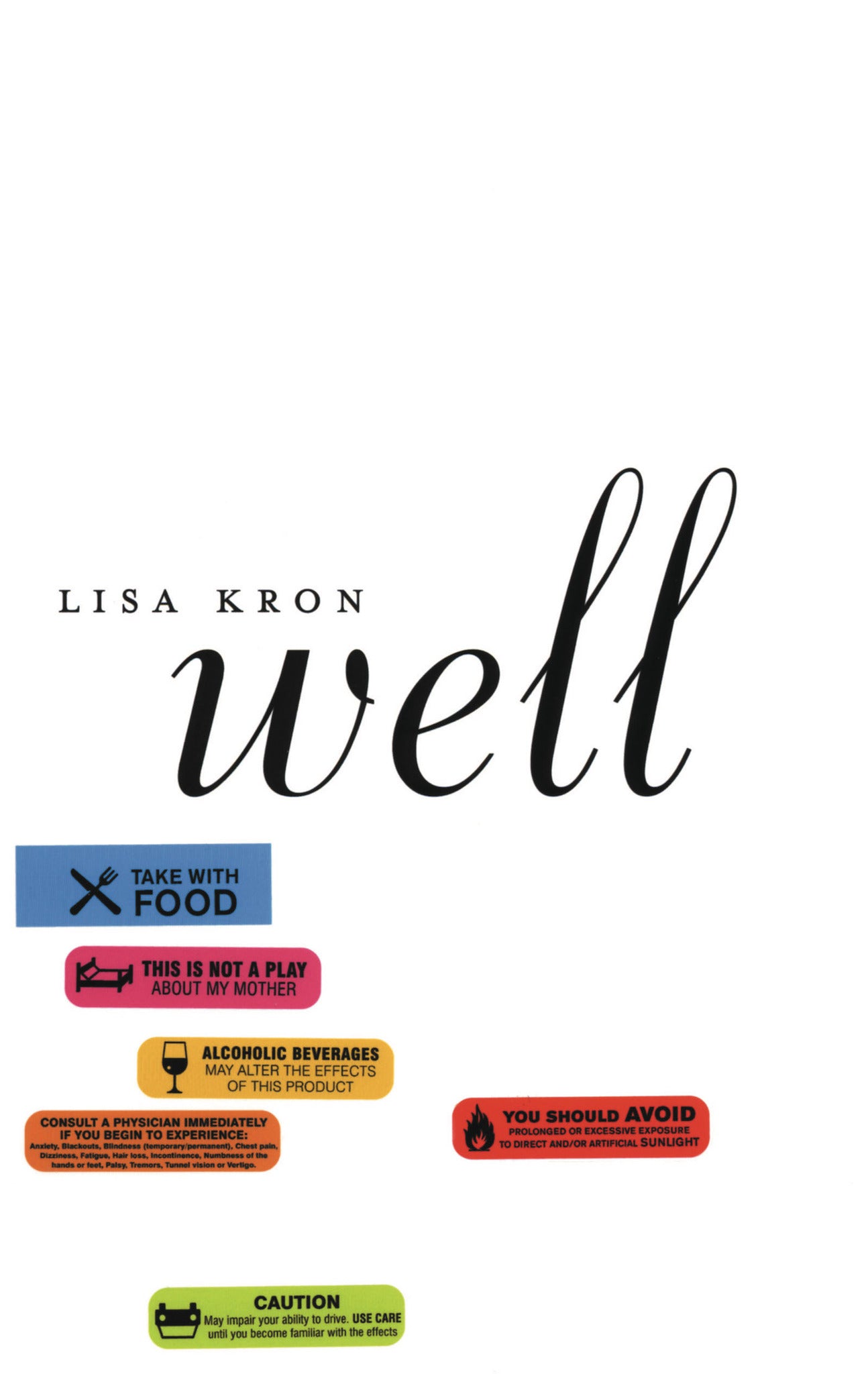 Cover image for Well ISBN 9781559362535