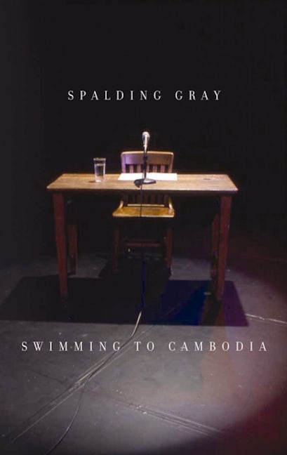Book cover image for Swimming to Cambodia ISBN: 9781559362542