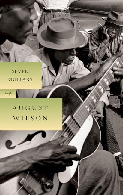 Book cover image for Seven Guitars ISBN: 9781559363013