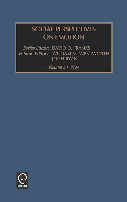 Book cover image for Social Perspectives on Emotion ISBN: 9781559381369