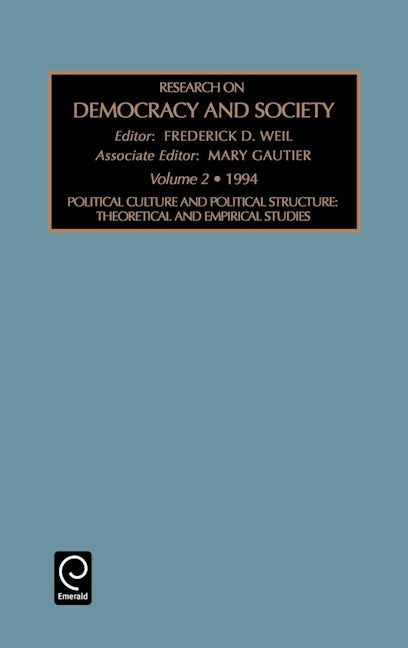 Book cover image for Political Culture and Political Structure ISBN: 9781559387781