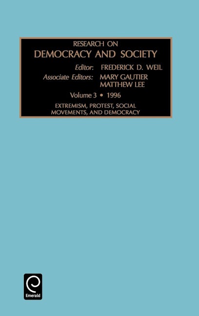 Book cover image for Research on Democracy and Society ISBN: 9781559388986