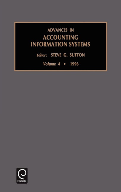 Book cover image for Advances in Accounting Information Systems ISBN: 9781559389907