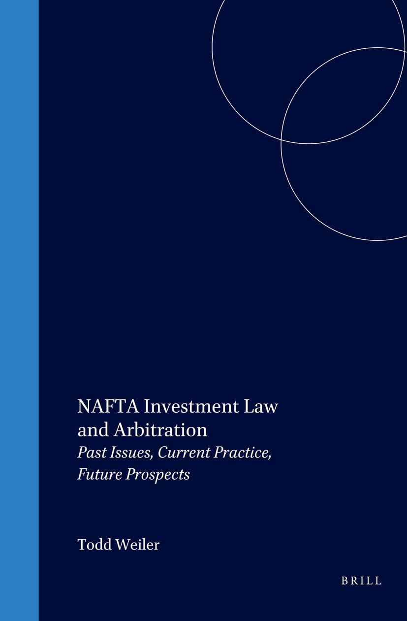 Book cover image for NAFTA Investment Law and Arbitration ISBN: 9781571052889