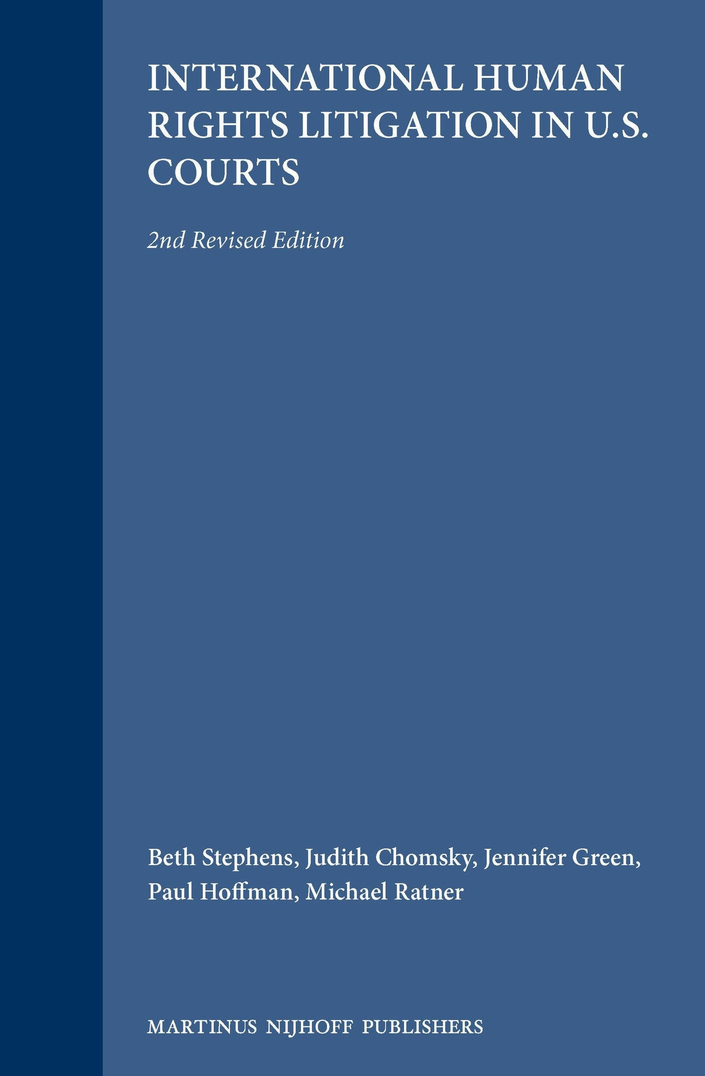 Book cover image for International Human Rights Litigation in U.S. Courts ISBN: 9781571053534