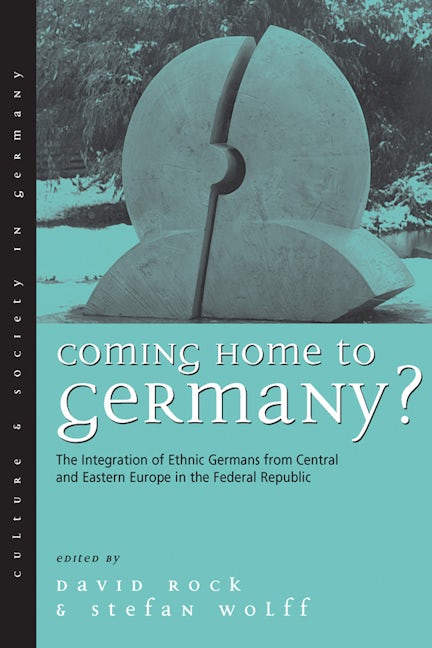 Book cover image for Coming Home to Germany? ISBN: 9781571817297