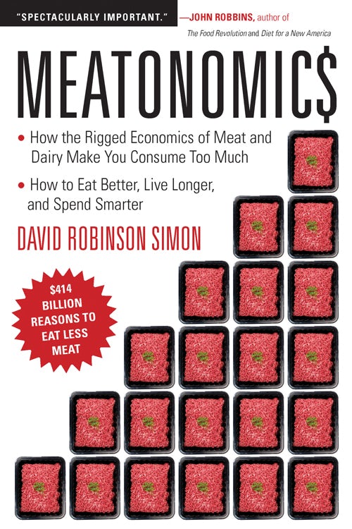 Book cover image for Meatonomics ISBN: 9781573246200