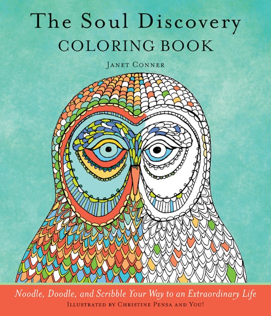 Book cover image for Soul Discovery Coloring Book ISBN: 9781573246859