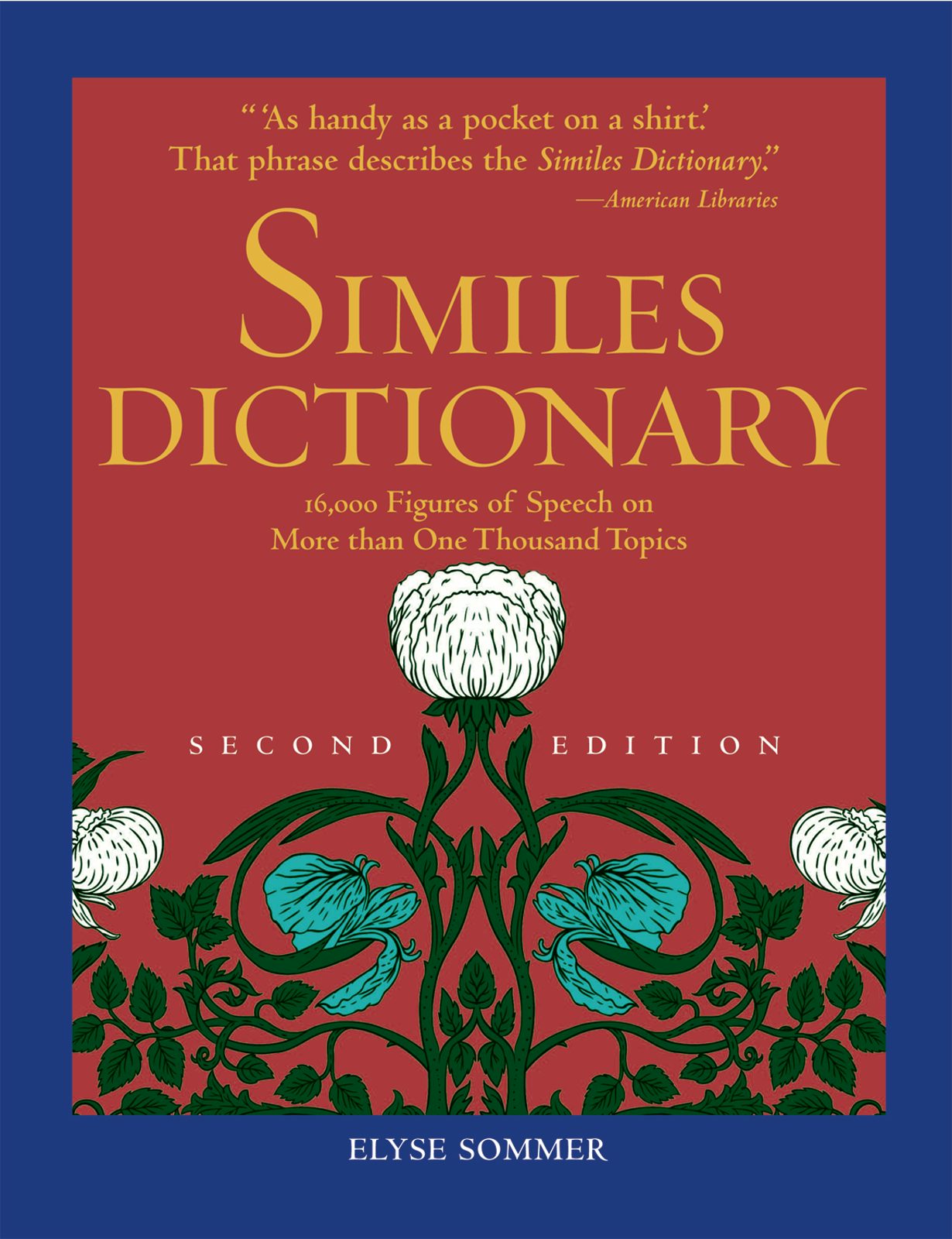 Book cover image for Similes Dictionary ISBN: 9781578594689