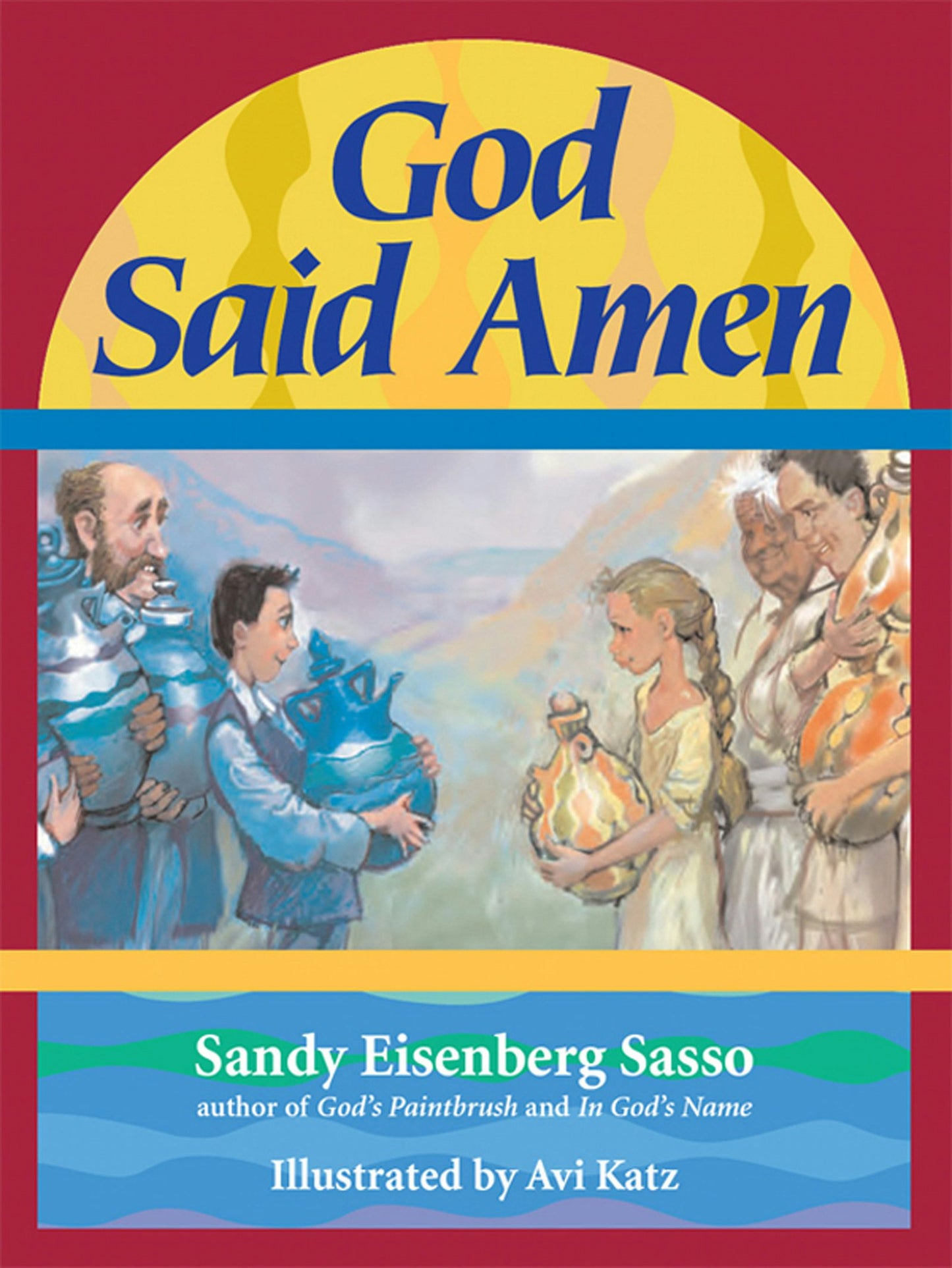 Book cover image for God Said Amen ISBN: 9781580230803